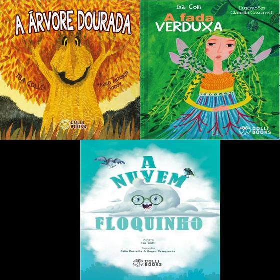 Imagem de Kit Cuidando Do Meio Ambiente (A Nuvem Floquinho, A Fada Verduxa e A Árvore Dourada) - Kit de Livros