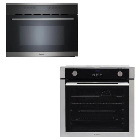 Imagem de Kit cuisinart prime cooking forno microondas 60cm 35l e forno à gás 60cm 220v