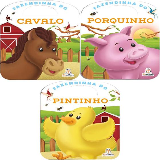 Imagem de Kit da Fazendinha: Cavalo, Pintinho e Porquinho