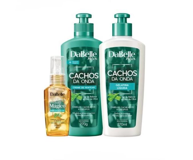 Imagem de Kit DaBelle Cachos da Onda Finalização com Óleo de Babosa