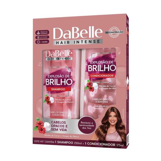 Imagem de Kit Dabelle Hair Explosão De Brilho Sh 250Ml + Cond 200Ml