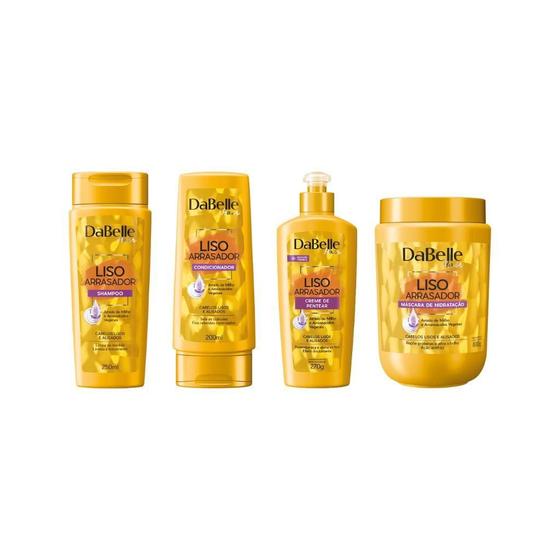 Imagem de Kit Dabelle Liso Arrasador-4 Itens