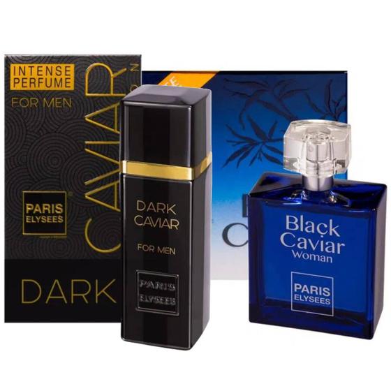 Imagem de Kit Dark Caviar e Black Caviar Woman - Paris Elysees