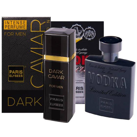 Imagem de Kit Dark Caviar e Vodka Limited Edition - Paris Elysees