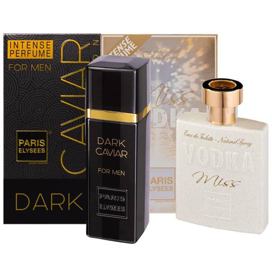 Imagem de Kit Dark Caviar e Vodka Miss - Paris Elysees