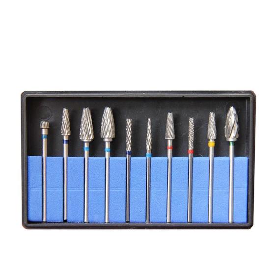 Imagem de Kit de 10 Brocas de Carboneto de Tungstênio para Odontologia - Alta Performance