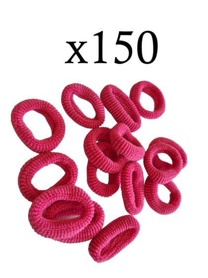 Imagem de Kit de 10 Pacotes de Xuxinhas infantil rosa pink escolar 150 Unid