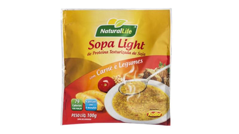 Imagem de Kit De 12 Sopa Light Com Carne E Legumes 100G