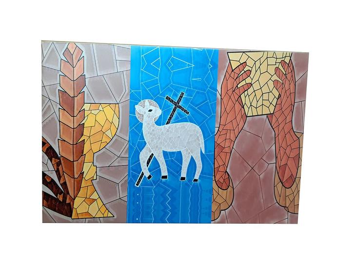 Imagem de Kit de 2 Azulejos Decorativos igrejas e capelas  20 x 30 cm