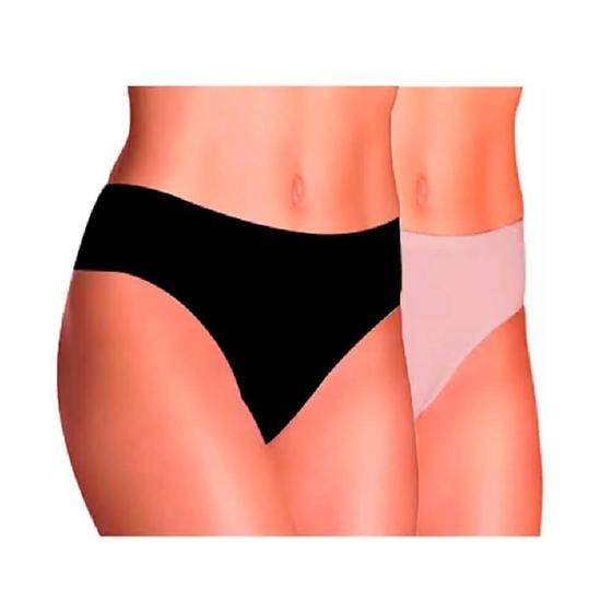 Imagem de Kit de 2 Calcinhas Love Secret 81500 Básica em Modal
