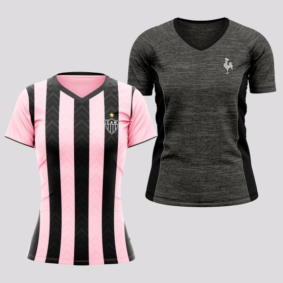 Imagem de Kit de 2 Camisas Atlético Mineiro Feminina