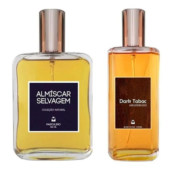 Imagem de Kit De 2 Perfumes 100Ml - Almíscar Selvagem + Dark Tabac
