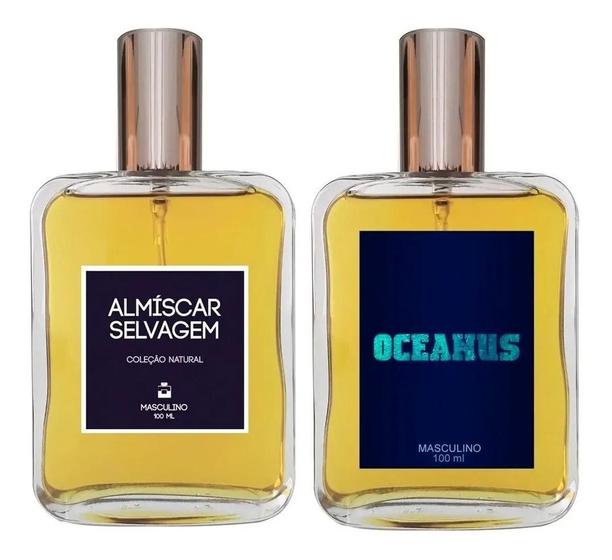 Imagem de Kit de 2 Perfumes 100ml - Almíscar Selvagem + Oceanus