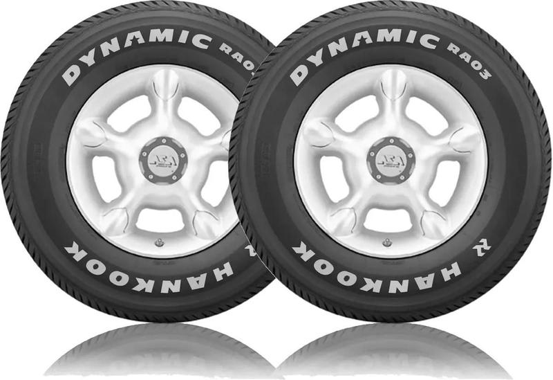 Imagem de Kit de 2 Pneu Hankook Dynamic RA03 LT 235/60R14 96 H