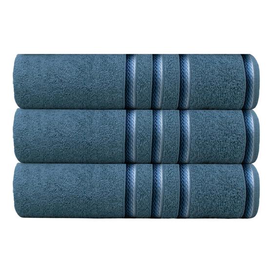 Imagem de Kit de 3 Toalha de Rosto Classic Macio - 390gm - Alta Absorção