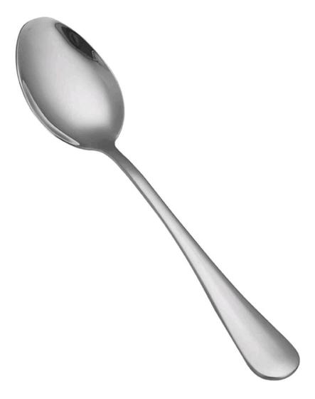 Imagem de Kit de 9 colheres de sopa inox moderna de mesa