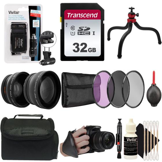 Imagem de Kit de Acessórios Vivitar para Canon EOS R100, R50 e R10 - Inclui Bateria