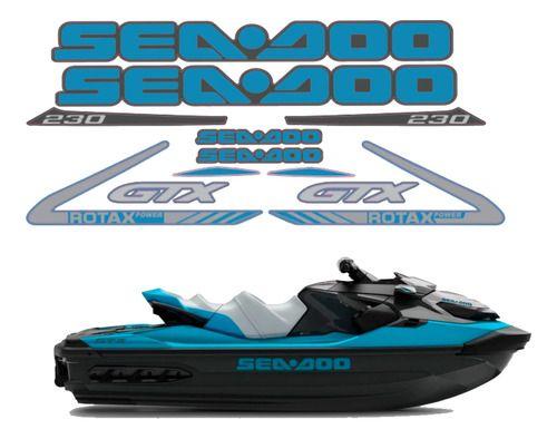 Imagem de Kit De Adesivos Jet Ski Seadoo Gtx 230 2018