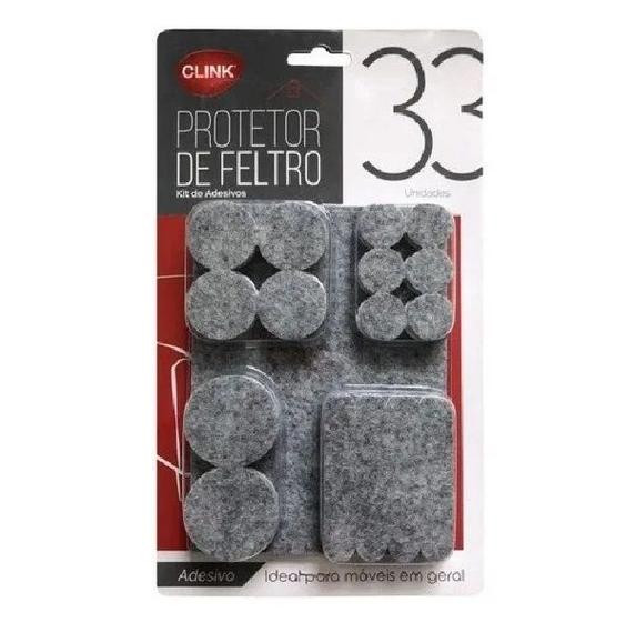 Imagem de Kit de Adesivos Protetor de Móveis de Feltro Vários formatos