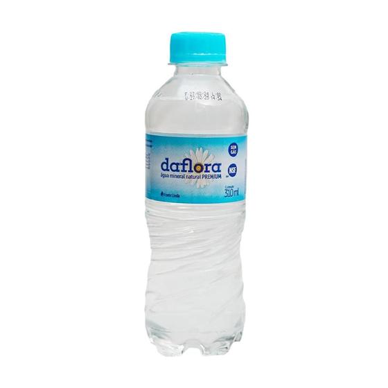 Imagem de Kit de Água Mineral Daflora Sem Gás Garrafa pet 310ml Pack com 12 unidades