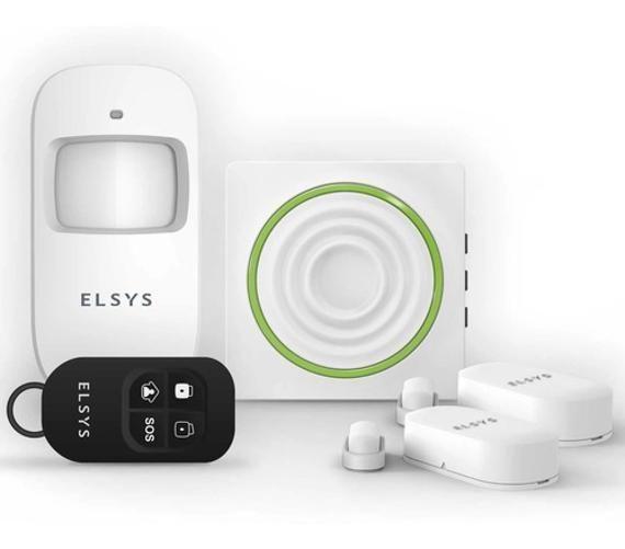 Imagem de Kit De Alarme Elsys - Com Wi-Fi, Sensores Sem Fio E Controle