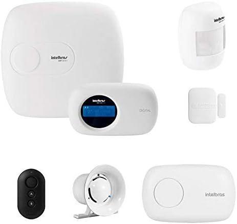 Imagem de Kit de Alarme Intelbras AMT 2018 E com 02 Sensores com Monitoramento Por Aplicativo via Internet Sem Fio