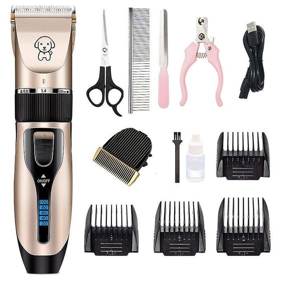 Imagem de Kit de aparador de pêlos para animais de estimação Wokex Electrical Grooming Clippers Set