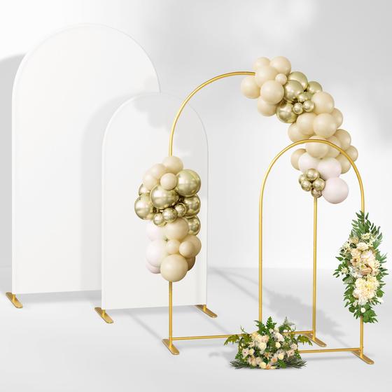 Imagem de Kit de Arco de Festa SorelleShoppe com Suporte e Tecido