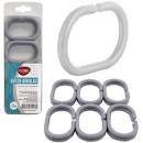 Kit de argolas com 12 unidades Clink Menor preço em Kit de argolas com 12 unidades Clink