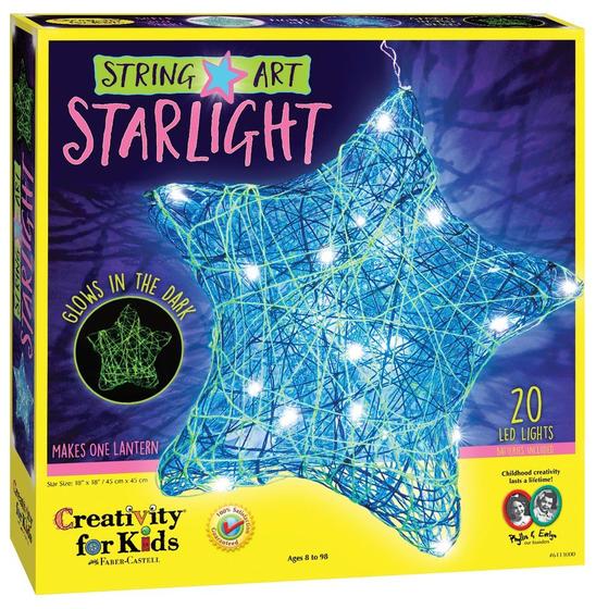 Imagem de Kit de Artesanato Creativity String Art Star Light com LED para Crianças