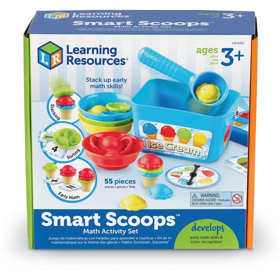 Imagem de Kit de Atividades Matemáticas Smart Scoops - 55 Peças