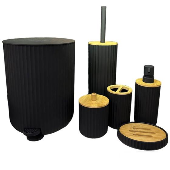 Imagem de Kit de Banheiro completo de Luxo com 6pcs
