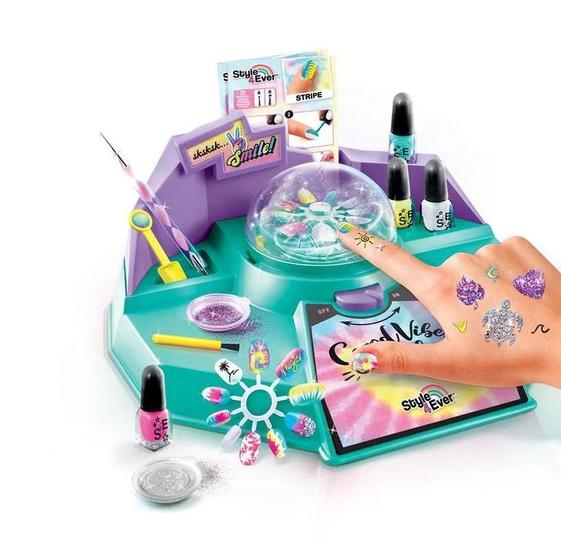 Imagem de Kit De Beleza Infantil Decorando Suas Unhas Glitter Fun