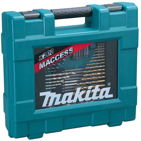 Imagem de Kit de bits e brocas 200 peças maccess - d-37194 - makita