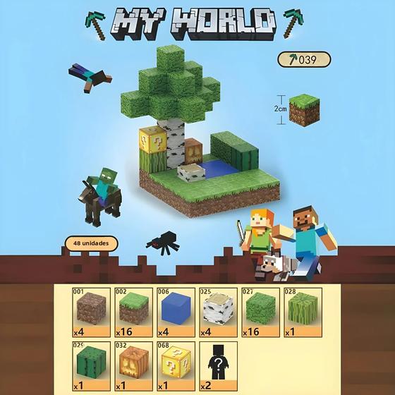 Kit De Blocos De Construção Magnéticos Educacionais STEM DIY Brinquedos ...