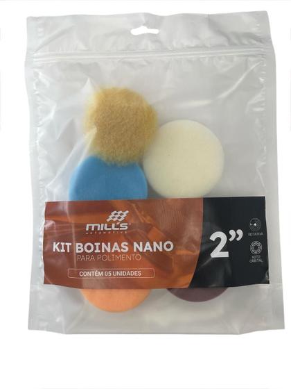 Imagem de Kit De Boinas Nano 2 Com 5 Unidades Mills