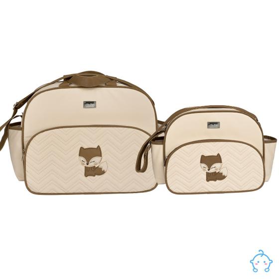 Imagem de Kit de Bolsa Maternidade Raposa  Saída Bebê Unisex