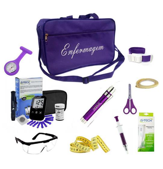 Imagem de Kit de Bolso da Enfermagem com Bolsa Personalizada