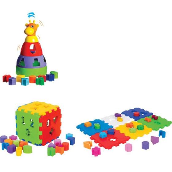 Imagem de Kit De Brinquedos Educativos Mercotoys