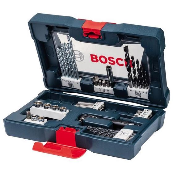 Imagem de Kit De Brocas Bits E Soquetes Bosch V-line 41 Peças Bosch