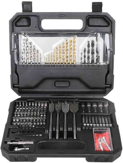 Imagem de Kit de brocas e bits com 125 p - wesco