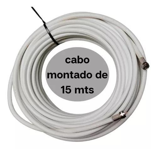 Imagem de Kit De Cabo Coaxial 06 - 67% Montado Com 2 Conectores