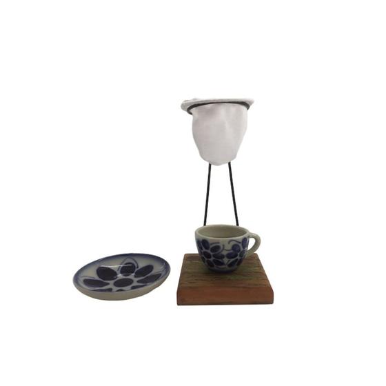 Imagem de Kit de Café Individual - Cafezinho Colonial Mod 1 Monte Sião