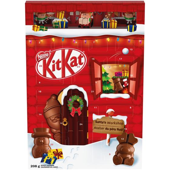 Imagem de Kit de Calendário do Advento Kat Christmas - 208g de Chocolate