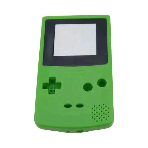 Imagem de Kit de Carcaça e Botões para Game Boy Color - Com Parafusos e Adesivos