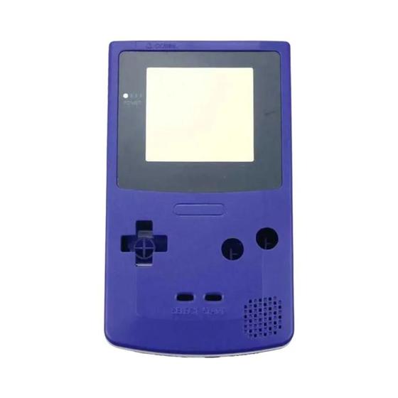 Imagem de Kit de Carcaça e Botões para Game Boy Color - Com Parafusos e Adesivos