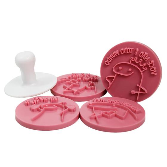 Kit De Carimbos Para Doces Bolos Cupcake Tipo Flork Meme Menor preço em Kit De Carimbos Para Doces Bolos Cupcake Tipo Flork Meme