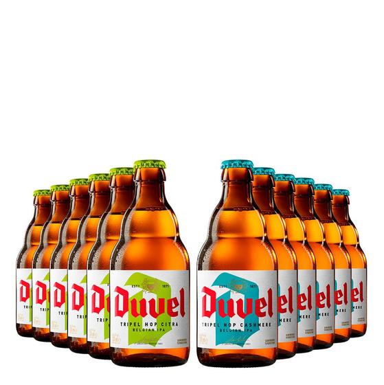 Imagem de Kit de Cervejas Duvel Tripel Hop Lovers - 12 Unidades