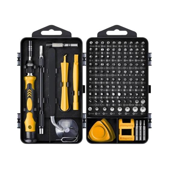 Imagem de Kit de Chave de Fenda Magnética de Precisão com Bits Torx e Hex - Para Reparo de Celular