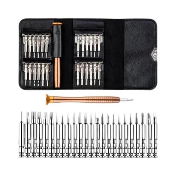 Imagem de Kit de Chave de Fenda Magnética de Precisão com Bits Torx e Hex - Para Reparo de Celular